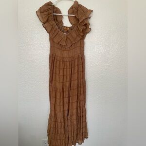 Shop Stevie ruffle dress